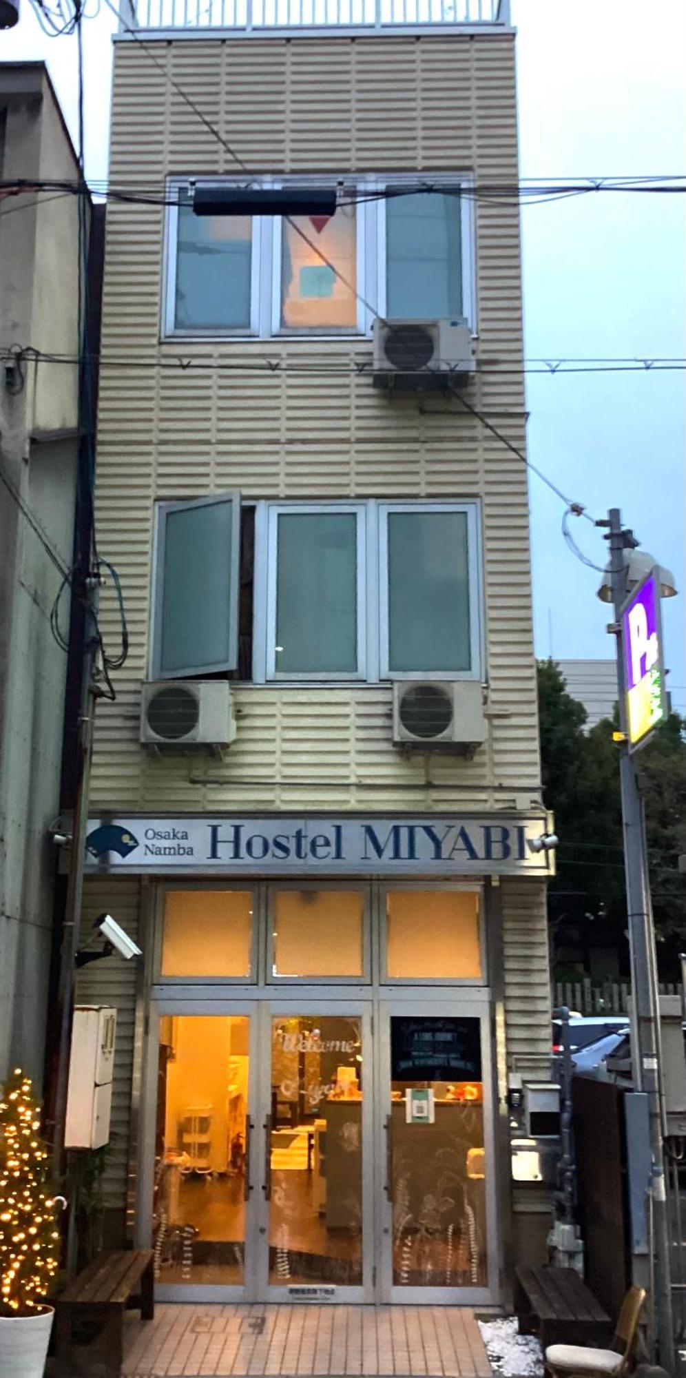 Osaka Namba Hostel Miyabi Ngoại thất bức ảnh